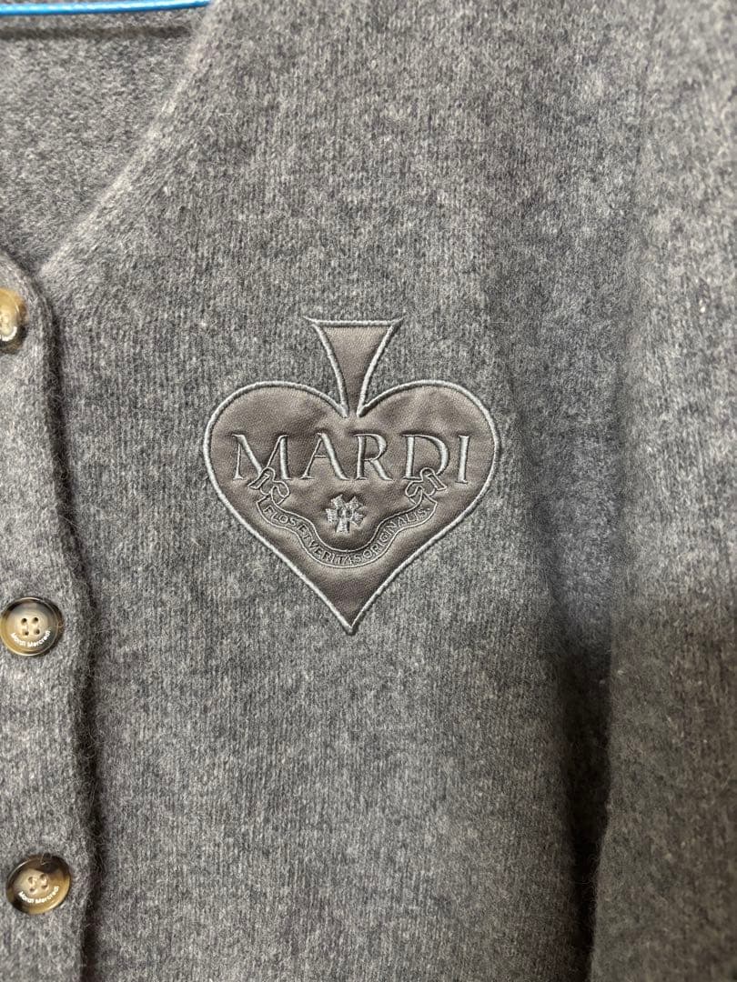 Mardi Mecredi マルディメクルディ　カーディガン グレー
