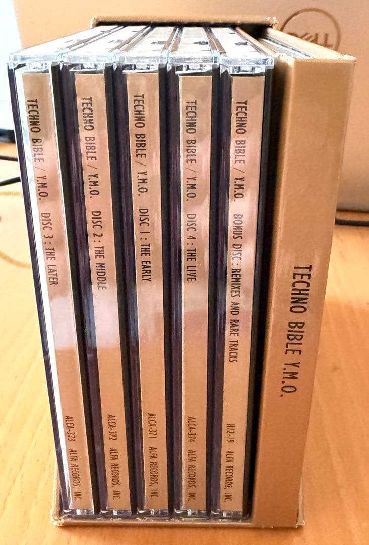 【Y.M.O.】テクノ・バイブルCD5枚BOX