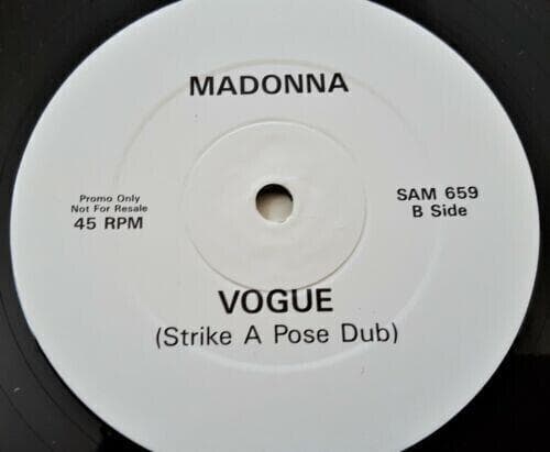 マドンナ　VOGUE　UK盤 貴重 12” シングルレコード　SAM 659