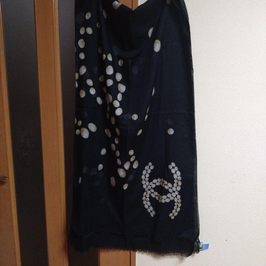 ち*る様 レア◆美品◆袋付き◆CHANEL パレオ◆ストール