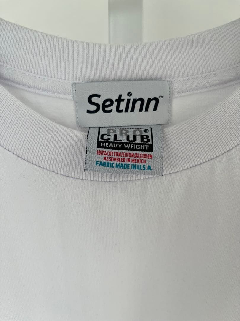 WAKE SAPPORO × Setinn 白T tee