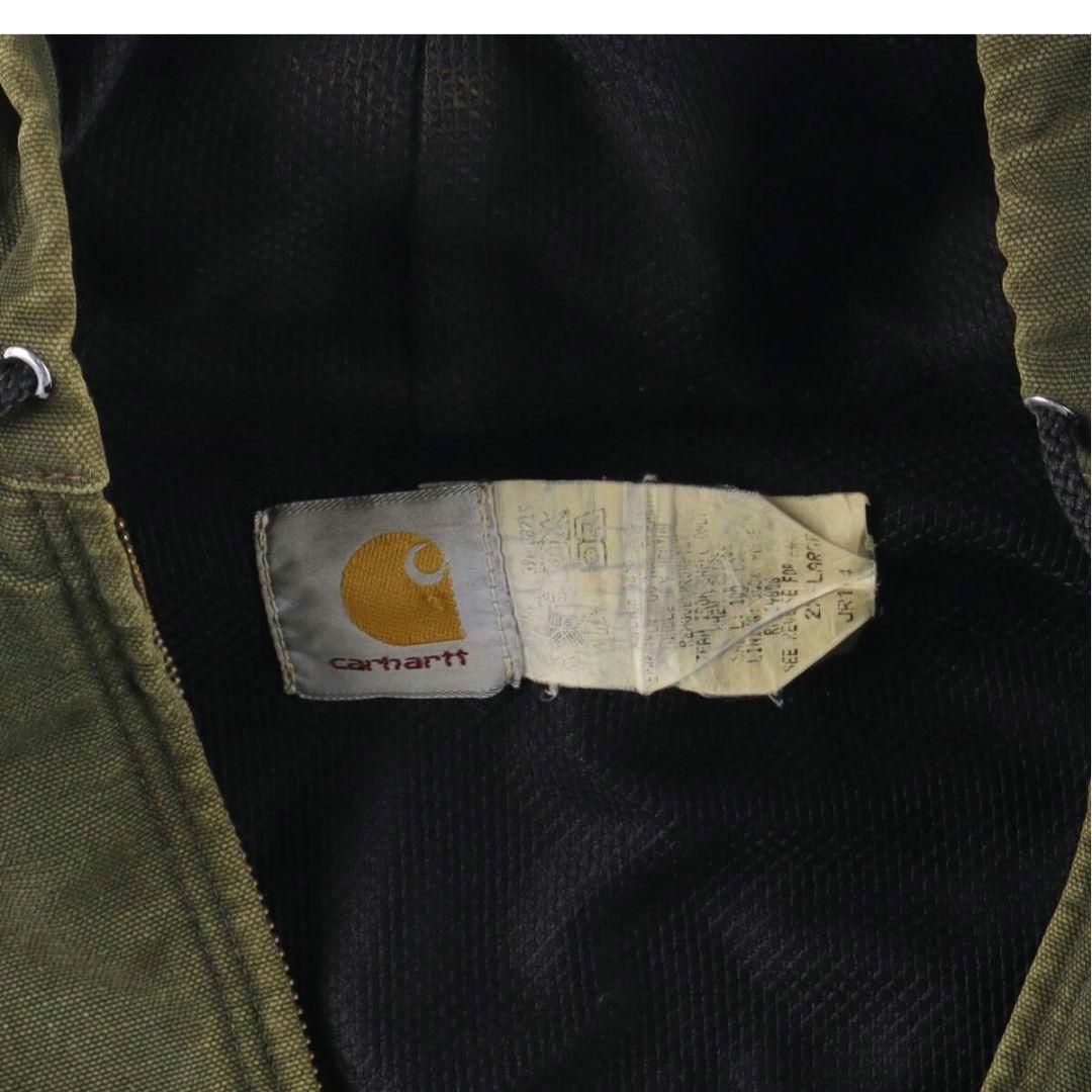 古着 80s Carhartt アクティブジャケット USA製 メンズXXL