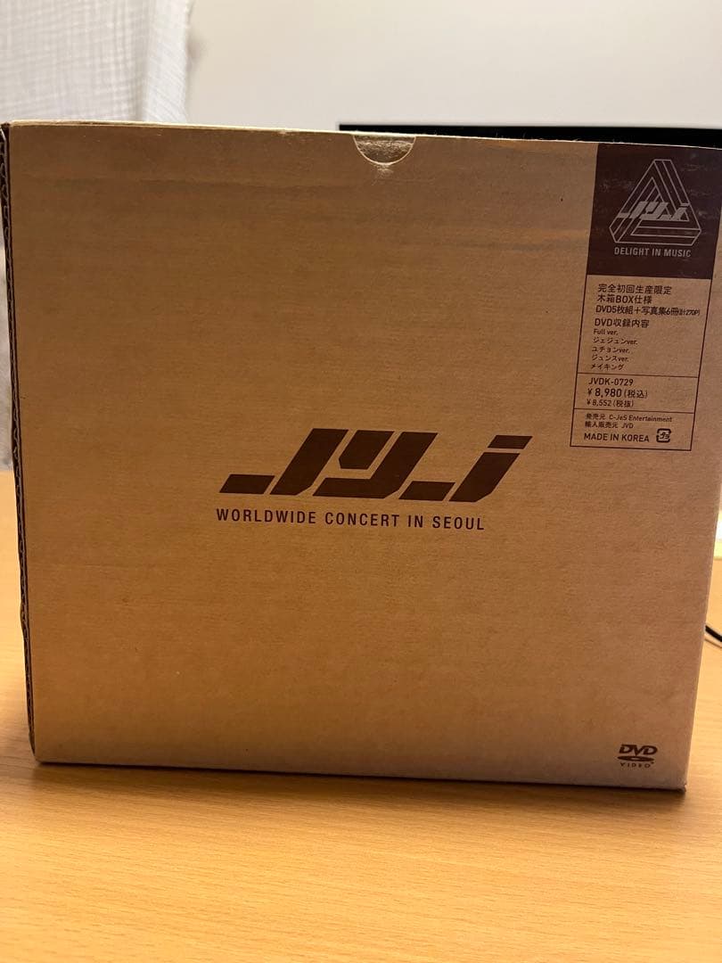 美品✴︎JYJ WORLDWIDE CONCERT IN SEOUL DVDセット