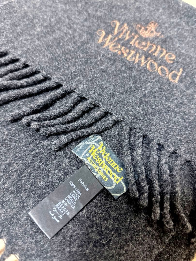 週末値下　極美品 完売品 Vivienne Westwood マフラー ウール