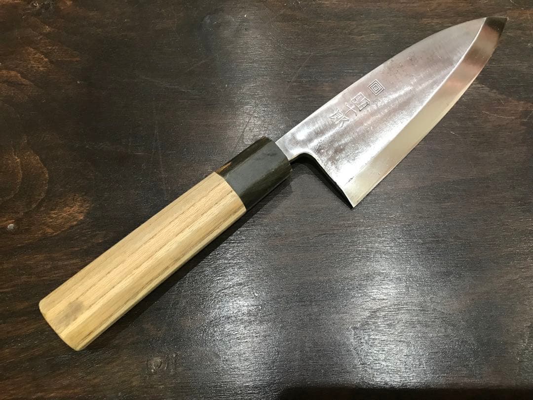 出刃包丁 青紙　刃渡約155mm 木屋團十郎