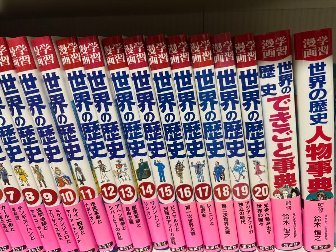値段下げました‼️世界の歴史 全巻20巻セット + 人物事典