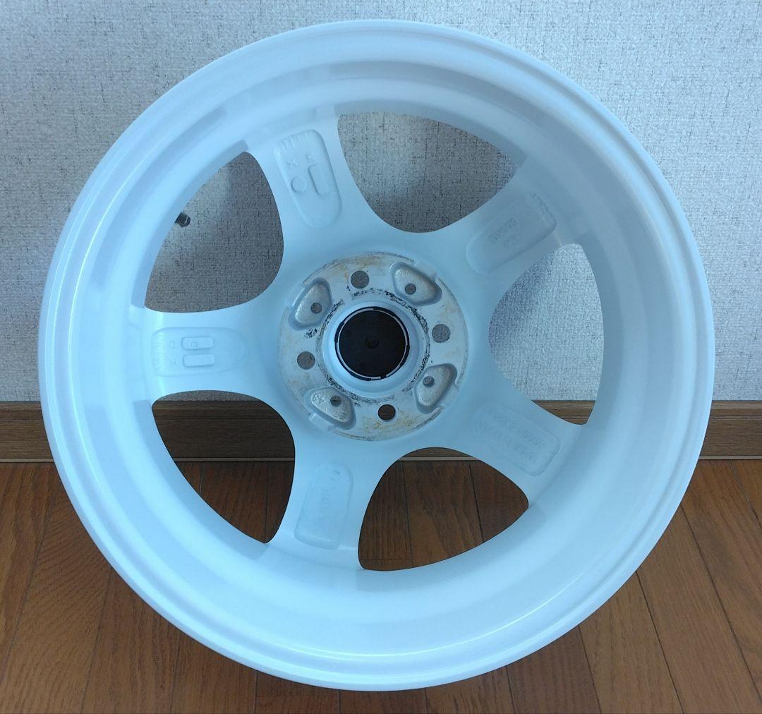 finalist fz-s5 15インチ 5.5j +43 ホワイト 美品