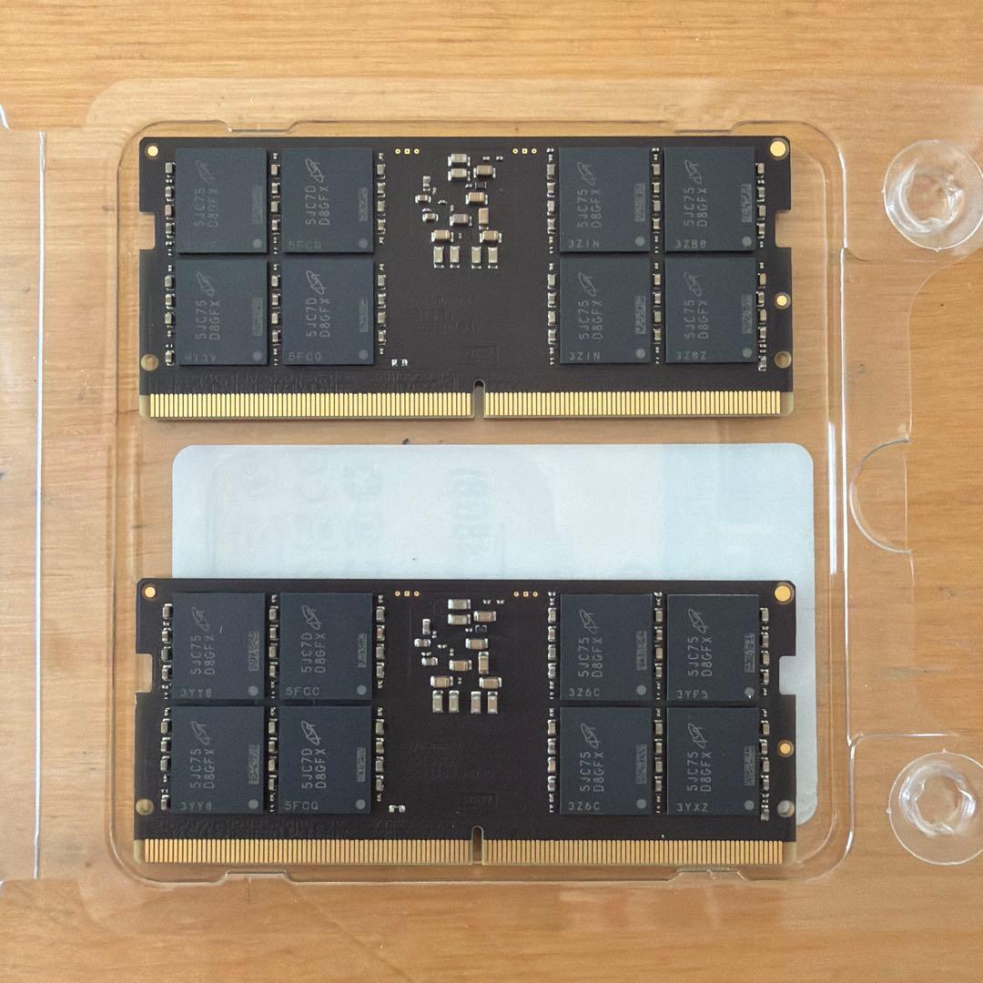 crucial 96GB DDR5-5600 SODIMM メモリーキット