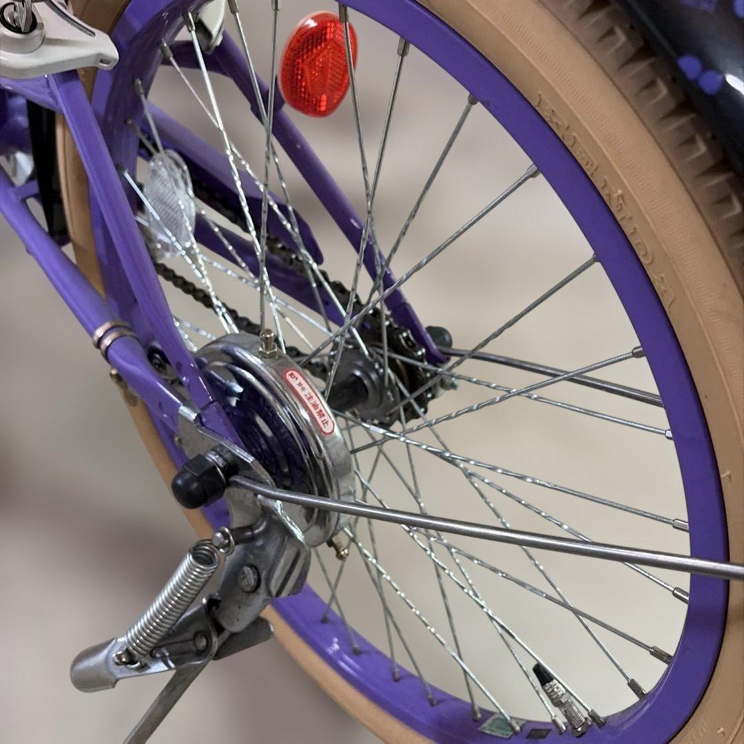 できたら引き取り希望　ジェニー　自転車　20インチ　パープル