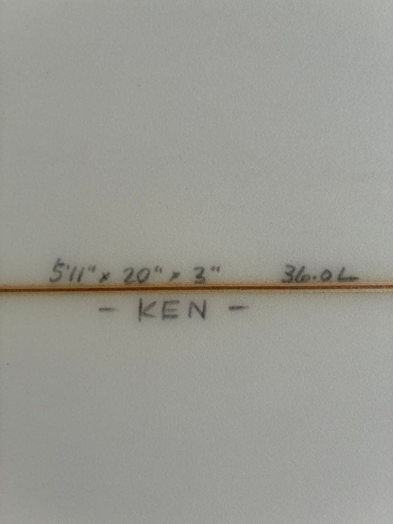 ACE FACTORY サーフボード PU 5'11 36L