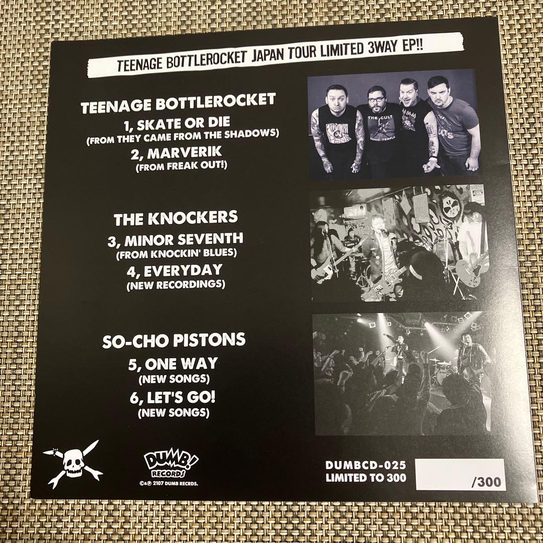 300枚限定★THE KNOCKERS TEENAGE BOTTLEROCKET