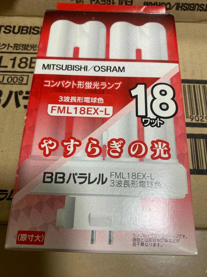 コンパクト蛍光灯 FML18EX-L 10 まみ