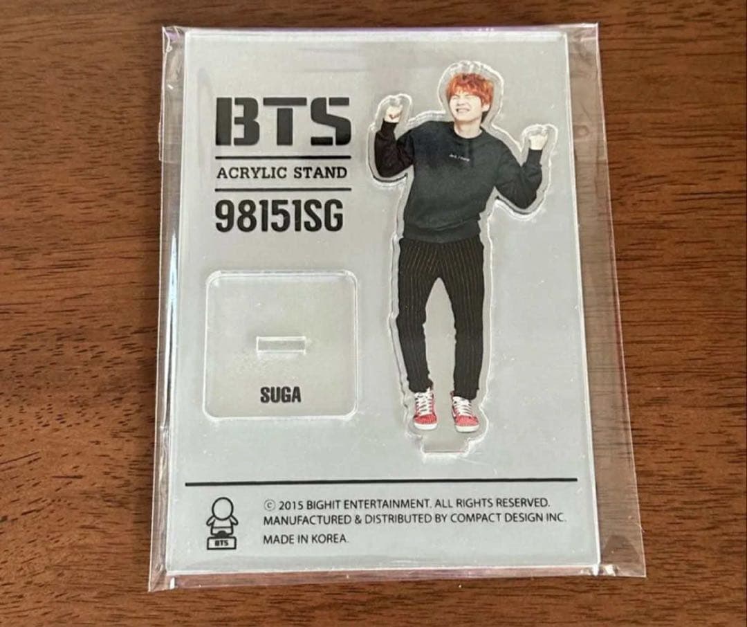BTS SUGA ユンギ　公式　アクリルスタンド　 10点セット