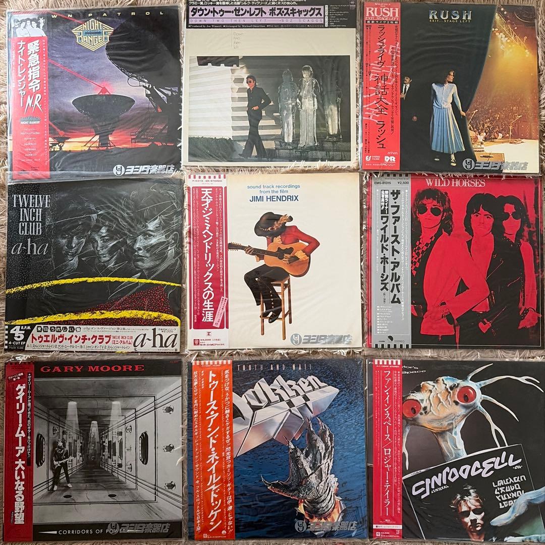 洋楽レコードコレクションまとめ売り65枚 名盤有　帯付多数　コレクター向け