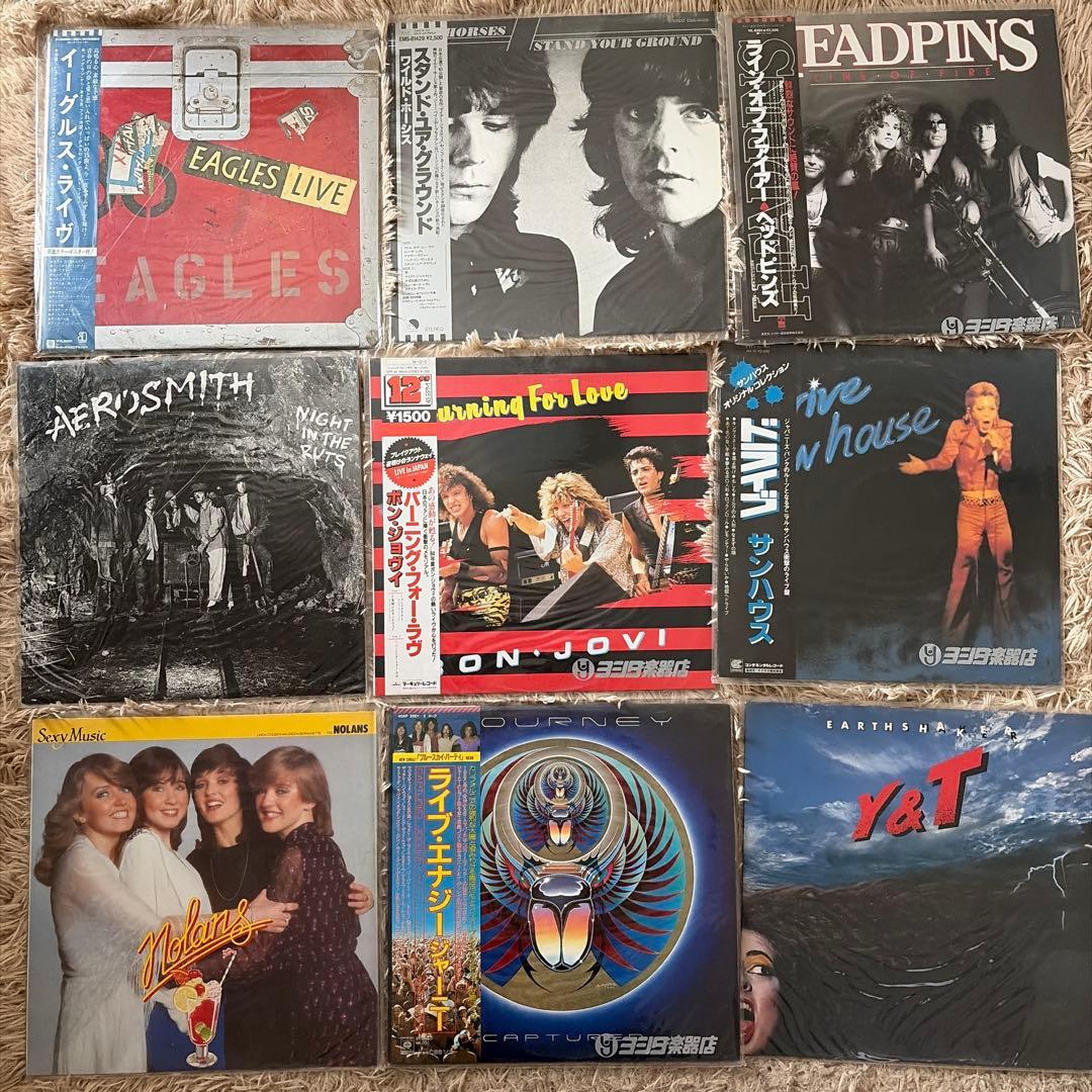 洋楽レコードコレクションまとめ売り65枚 名盤有　帯付多数　コレクター向け