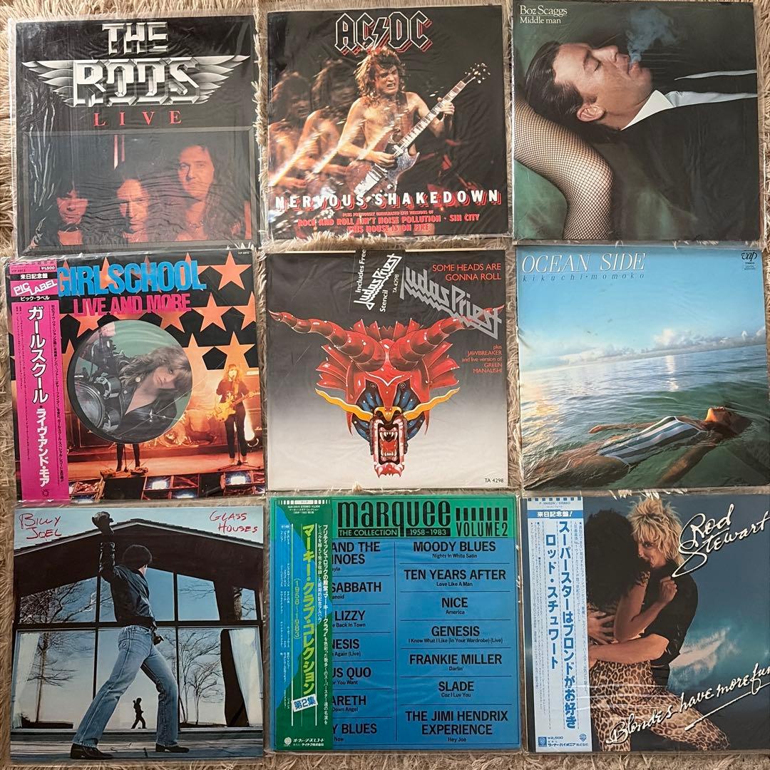 洋楽レコードコレクションまとめ売り65枚 名盤有　帯付多数　コレクター向け