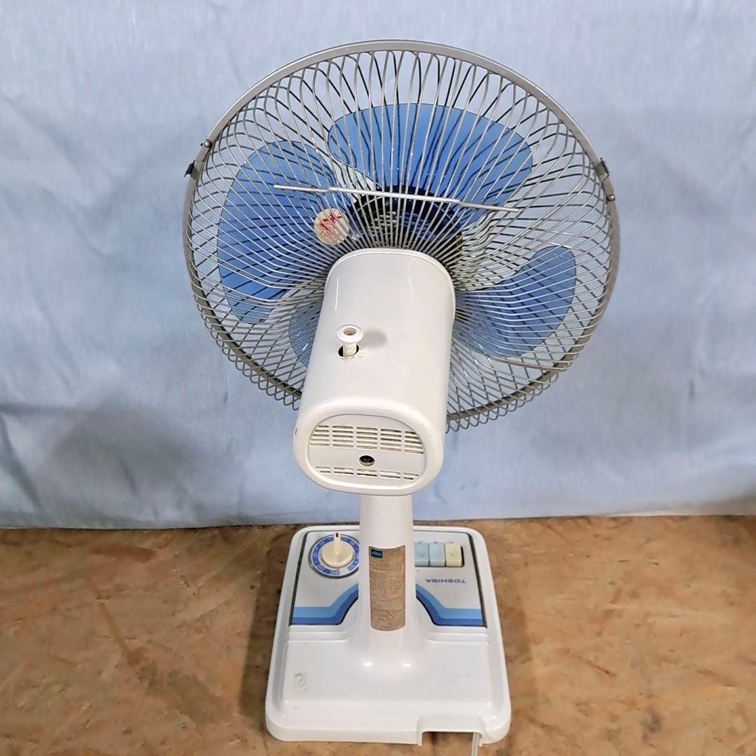 東芝 扇風機 レトロ F-132B TOSHIBA 昭和レトロ アンティーク ブ