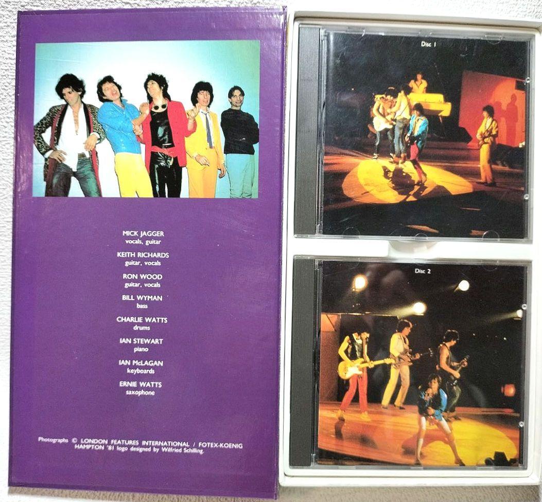 『ＲＯＬＬＩＮＧ・ＳＴＯＮＥＳ／Ｈａｍｐｔｏｎ’８１』輸入盤【中古品】（２ＣＤ）