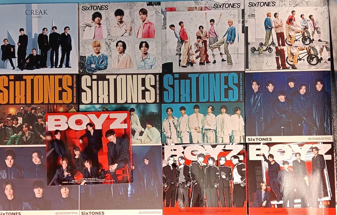 専用　 SixTONES CD　全アルバム　全シングル コンプ 63点