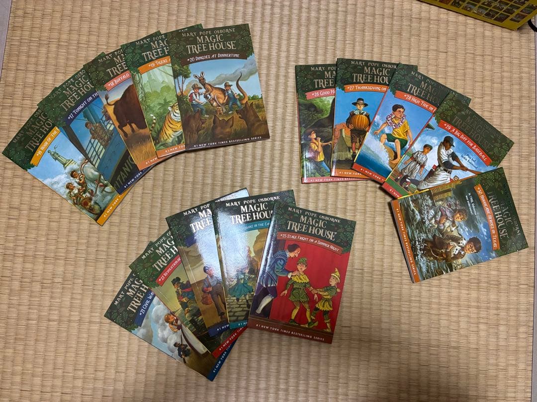 The Magic Tree House マジックツリーハウス　37冊セット