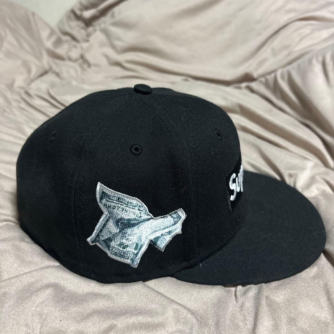Supreme ブラック ベースボールキャップ