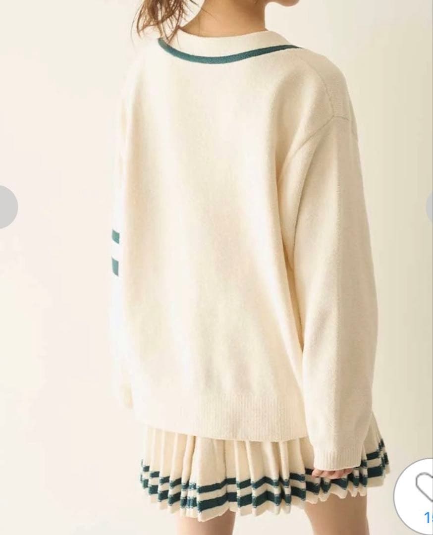 【新品タグ付き】SNIDEL ニットカーディガン&ショートパンツ セット