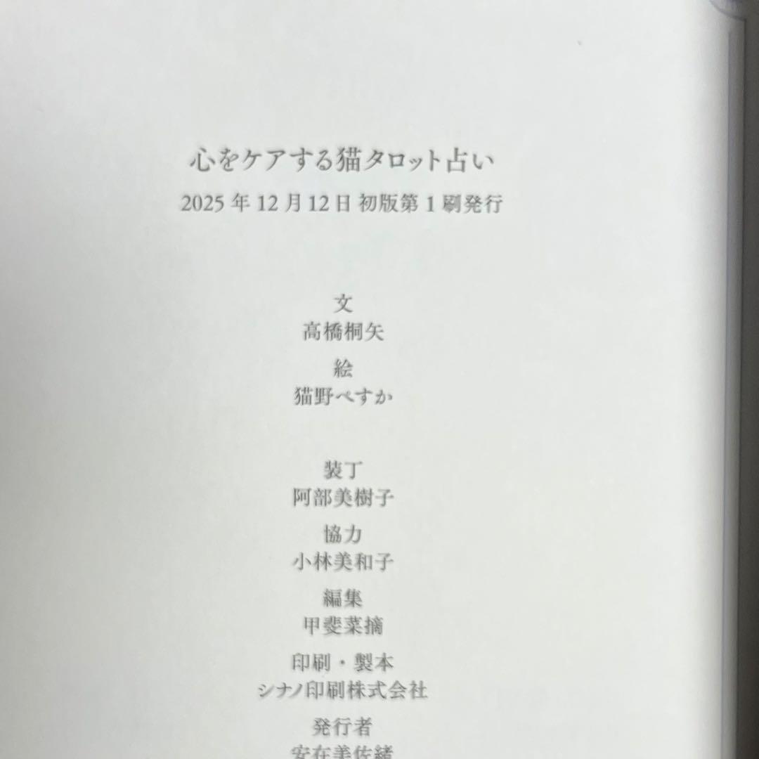 猫タロット占い、タロットカード