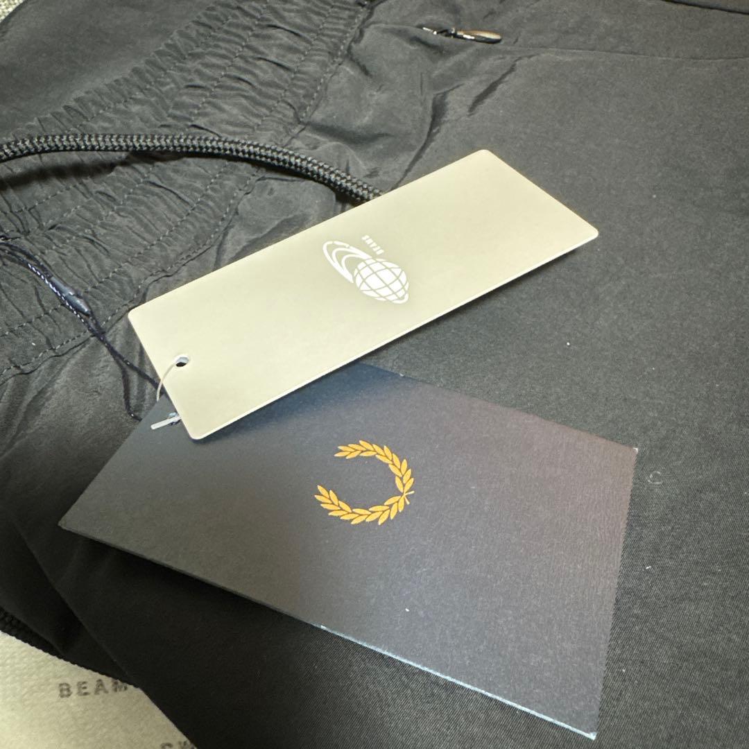 FRED PERRY BEAMS 別注 Mフレッドペリー　シェルパンツ