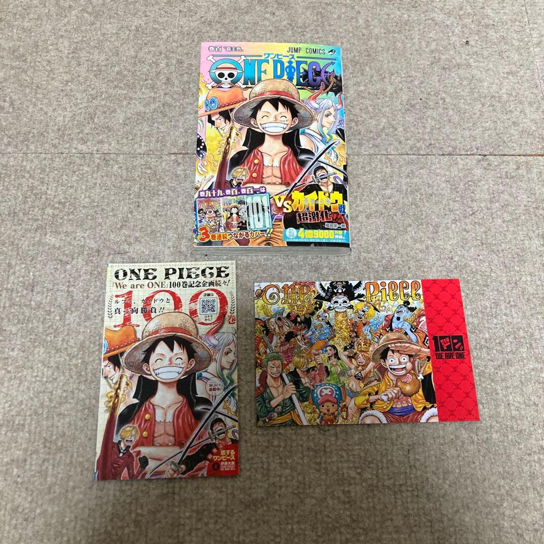 ワンピース　14〜108巻　非全巻　初版　帯　チラシセット