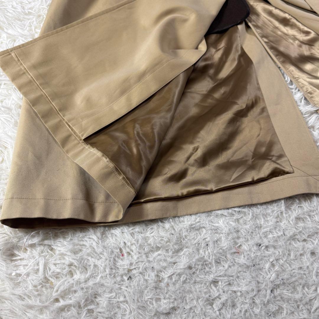 美品 ユナイテッドアローズ ライナー付 ロングトレンチ 36 上質 定番