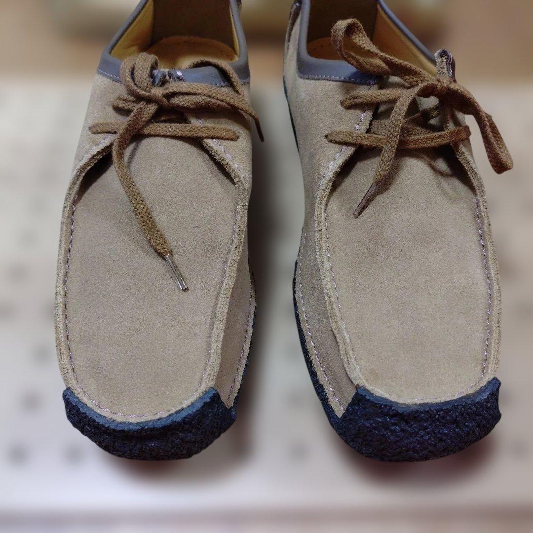 クラークス ナタリー ベージュ スエード CLARKS NATALIE UK8