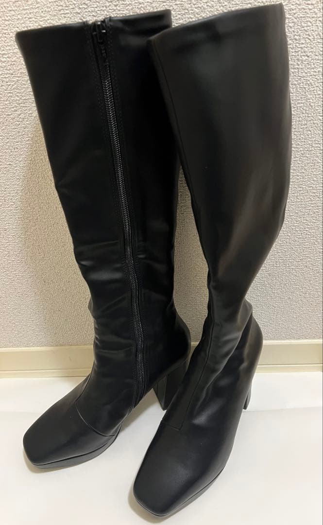 RANDA ボリュームソールロングブーツ　Sサイズ