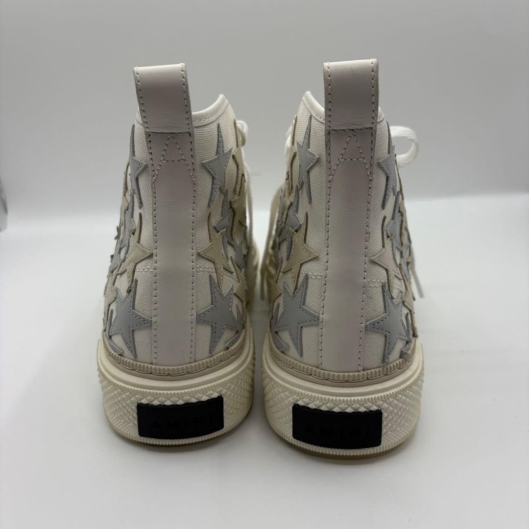 AMIRI StarsCourt High ハイカットスニーカー 44 ホワイト