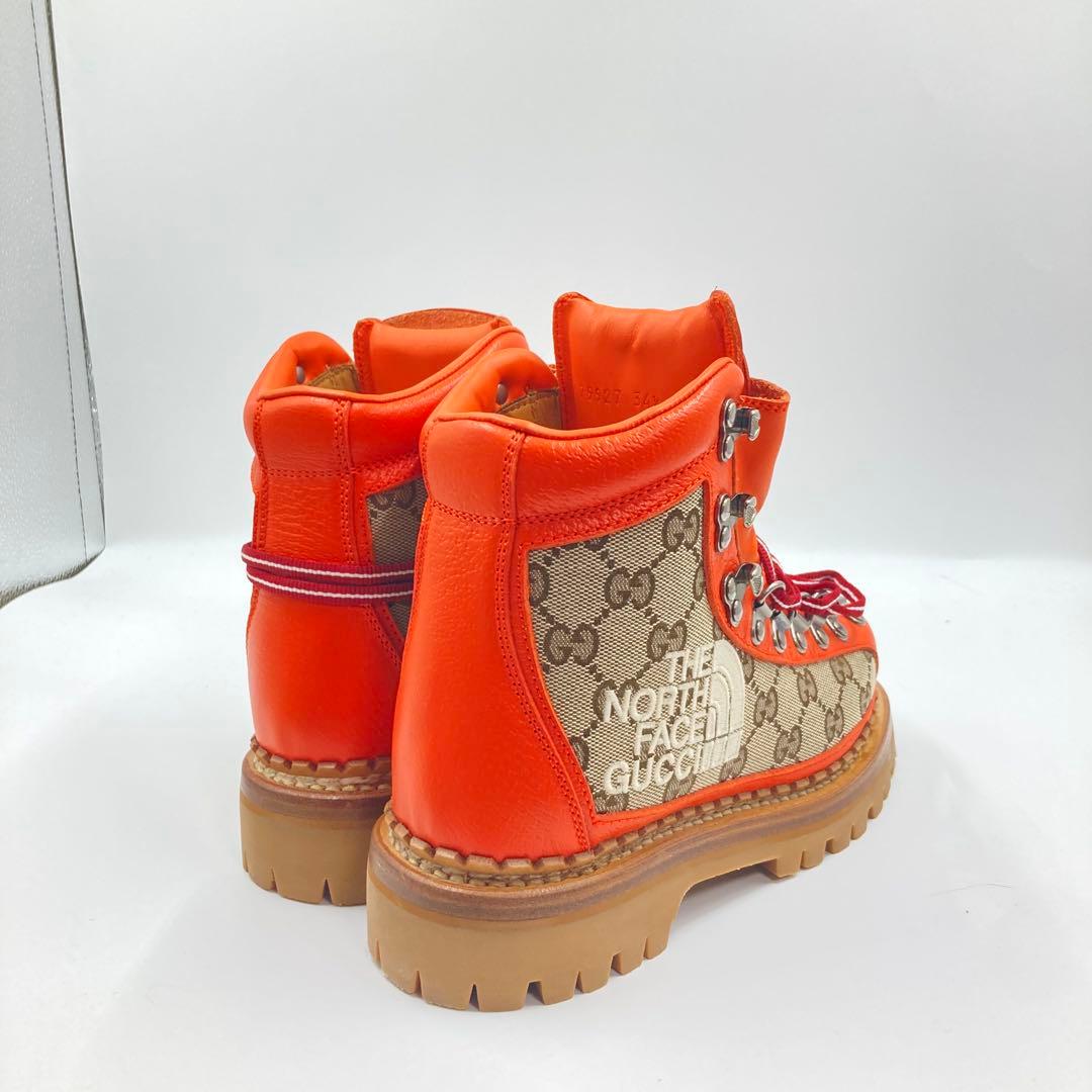 GUCCI × THE NORTH FACE トレッキングブーツ GG 34.5