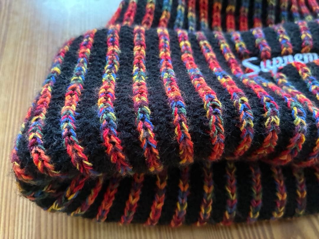 帽子 Supreme 25fw Rainbow Loose Gauge Beanie