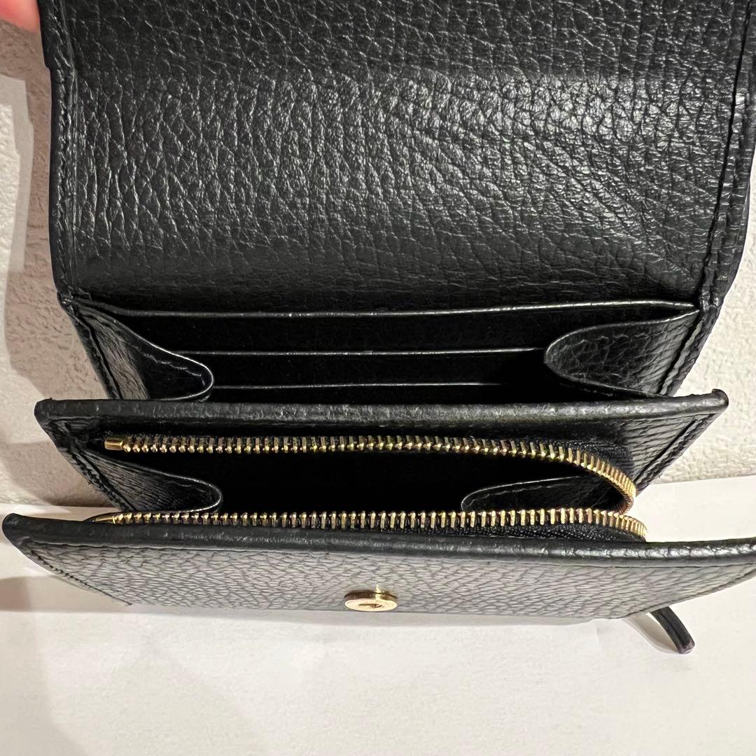 Gucci ブラック 二つ折り財布