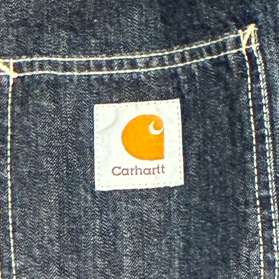 美品　carhartt カーハート　カバーオール　 XL インディゴ　濃紺