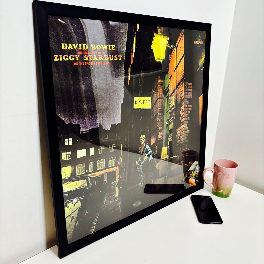 額付50cm×50cmポスター2点　デビットボウイ david bowie
