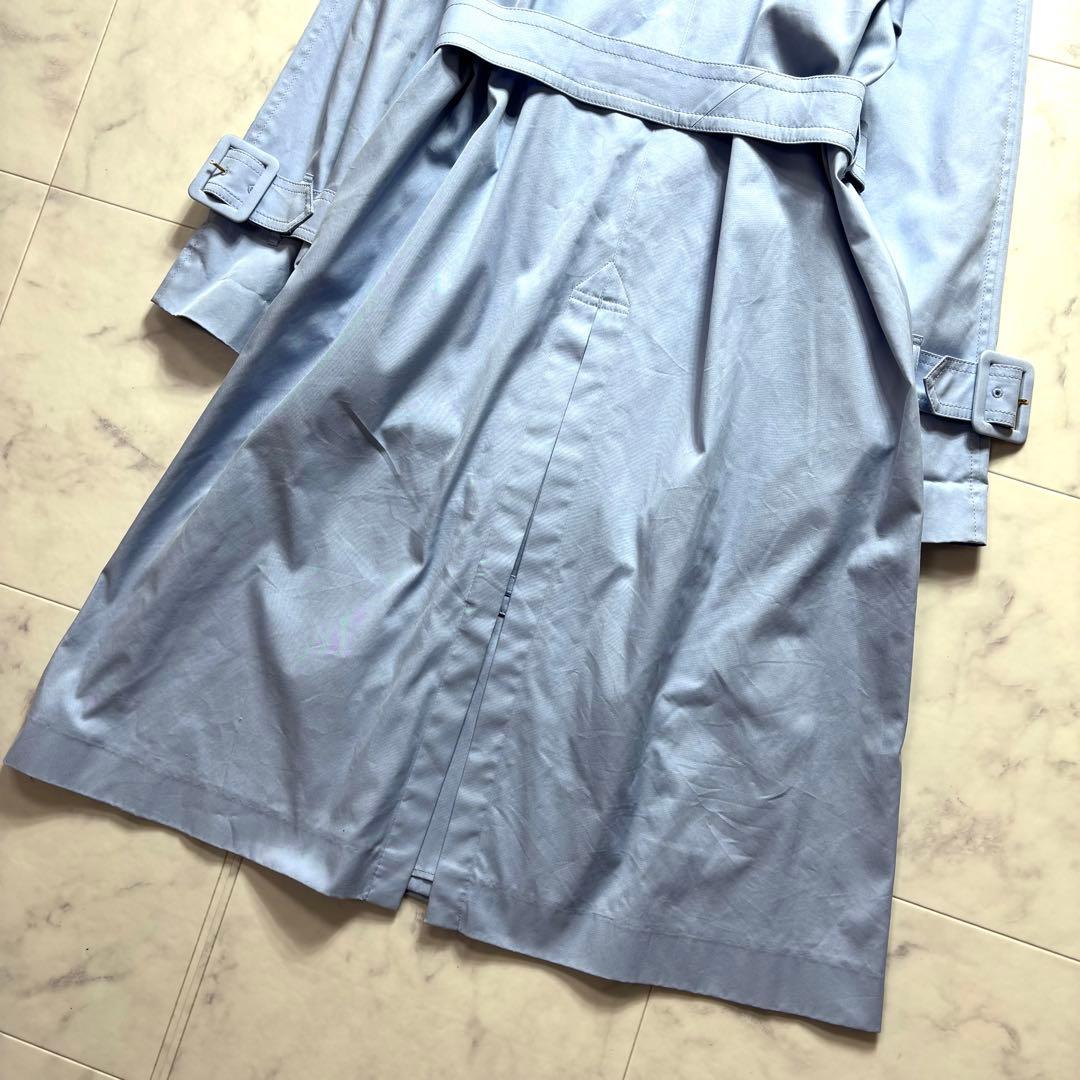 美品✨ブルーレーベルクレストブリッジ スプリングコート ベルト ロング 36