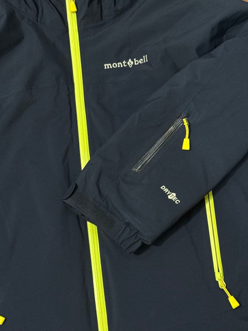 mont-bell パウダーステップジャケット 140cmジュニア スキーウェア