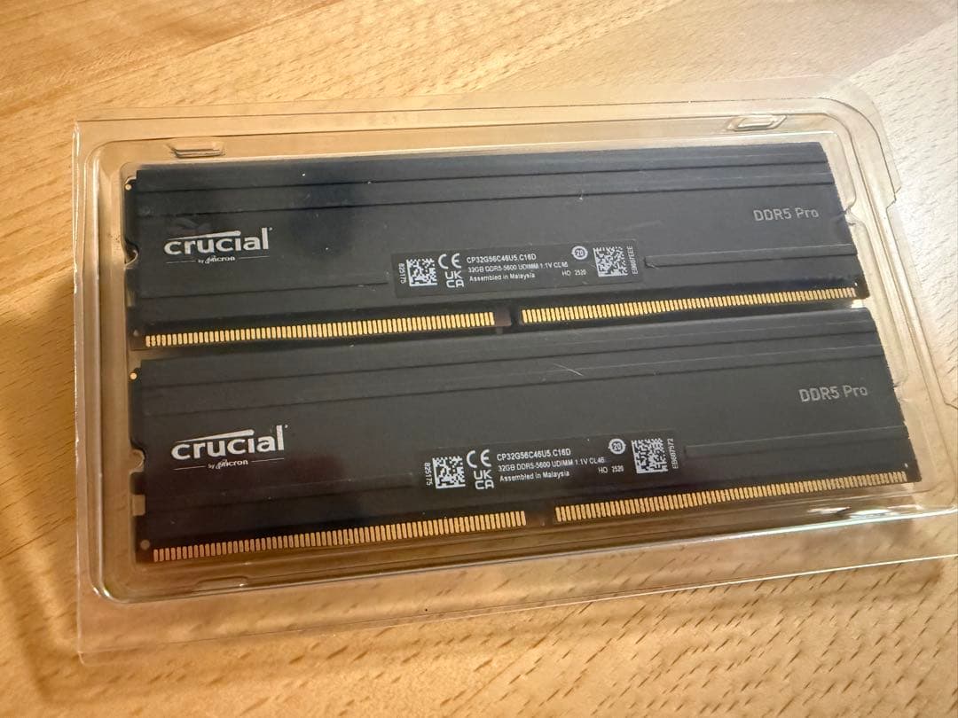 CRUCIAL PRO DDR5 64GB (32GB×2)