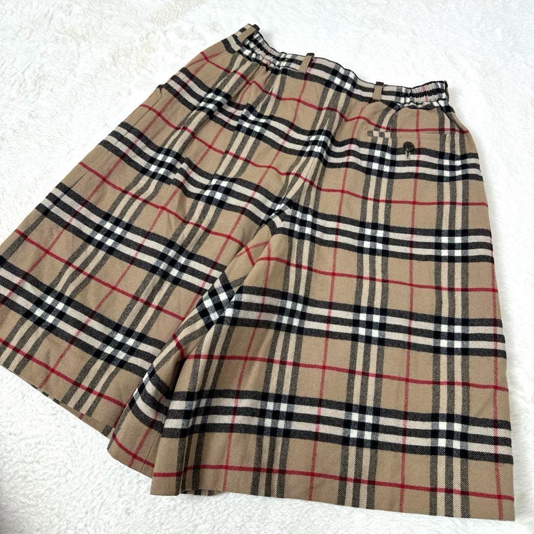 Burberrys バーバリー キュロットパンツ ノバチェック L
