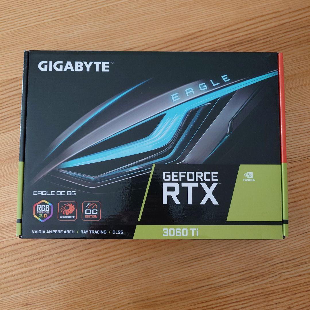 グラフィックボード・グラボ・ビデオカード GIGABYTE GeForce RTX 3060Ti EAGLE OC 8GB