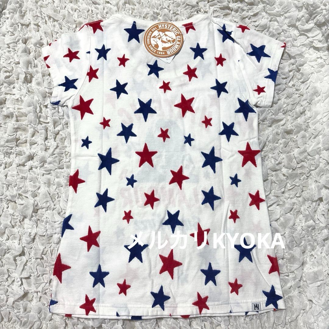 HYSTERIC GLAMOUR ヒス ヒスガール Tシャツ 星柄 75