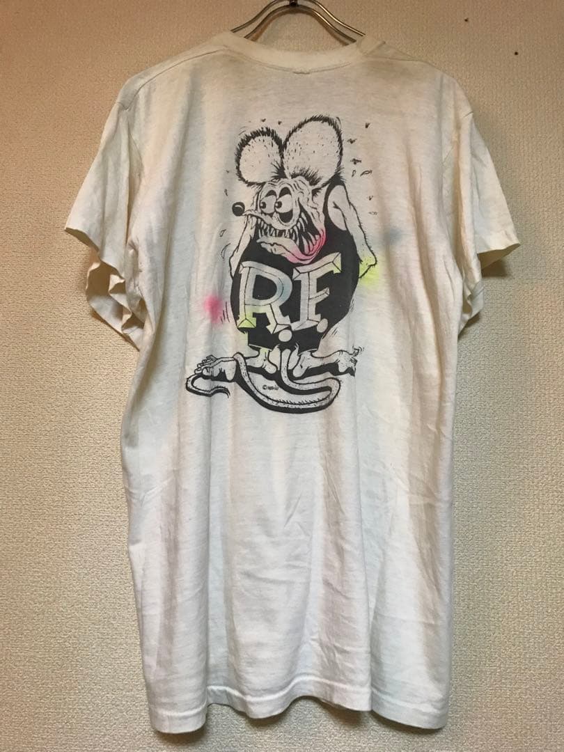 60s Ed ROTH エドロス エアブラシ ラットフィンク Tシャツ
