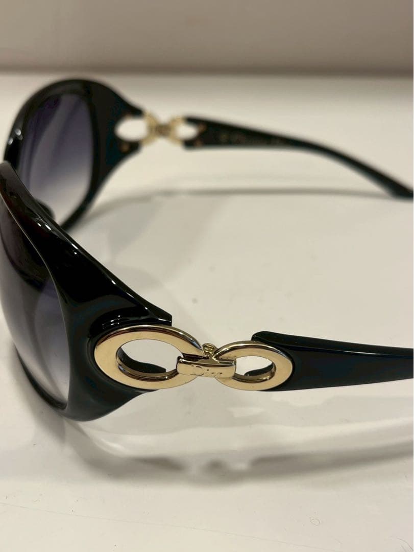 【極美品】Dior Lady 1FS サングラス ブラック　浜崎あゆみ愛用