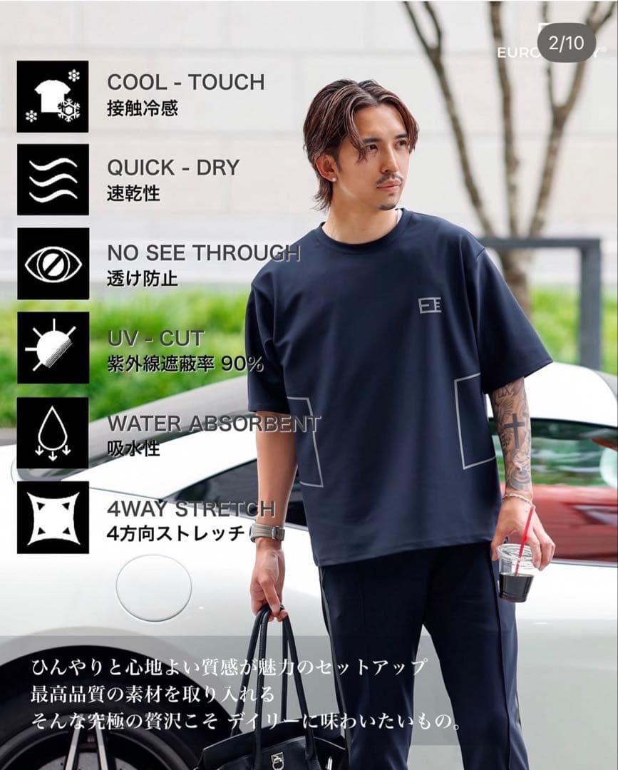 EUROKENVY【極III】セットアップ NAVY M