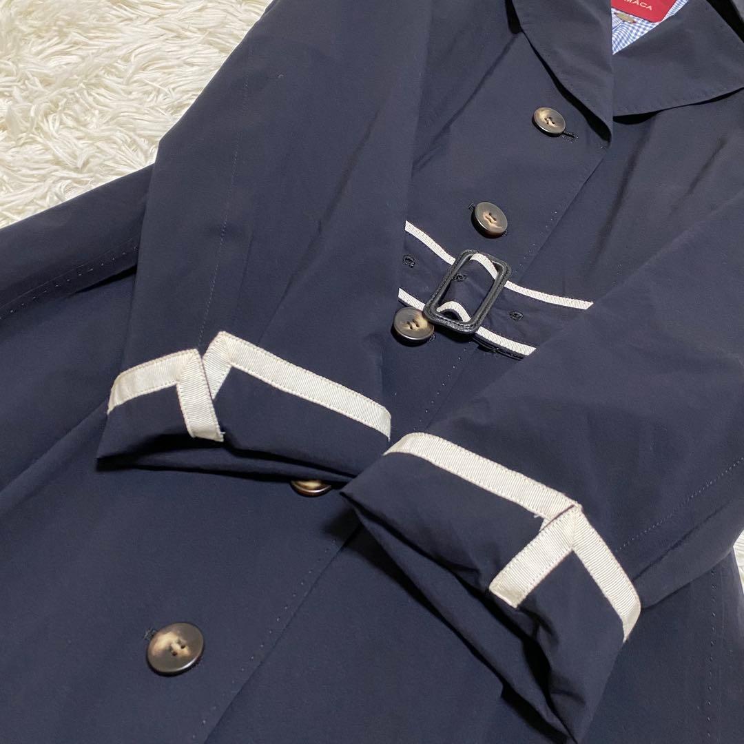 【美品✨】AMACA GORE-TEX ナイロン トレンチコート ベルト38