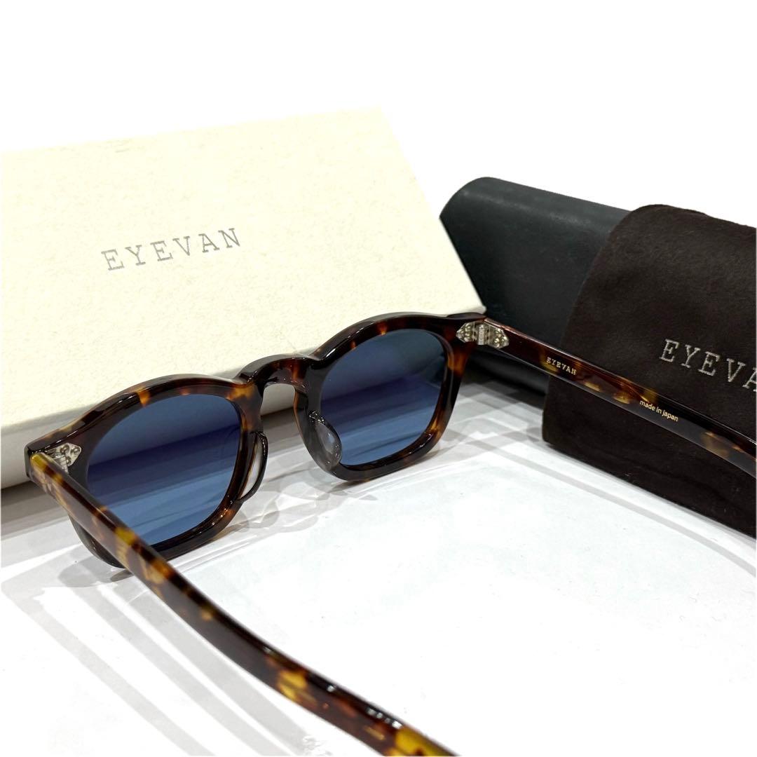 【極美品】正規品 EYEVAN Sadle-Sun 47 純正ブルーレンズ