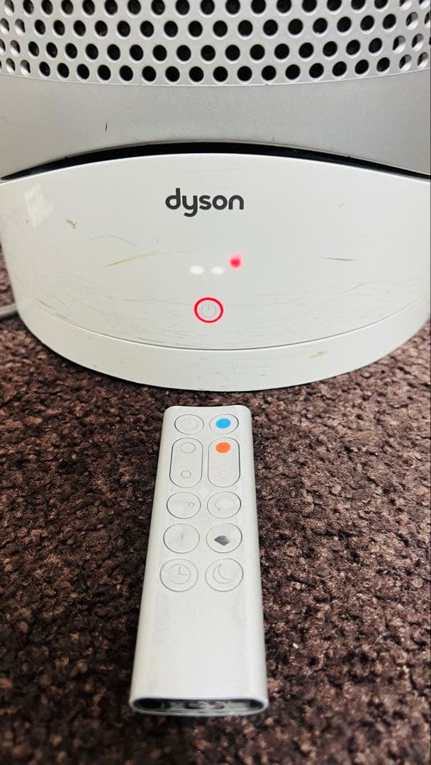 Dyson ダイソン ホット＆クールファン リモコン付き。HP03.
